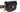 CHANEL Black Calfskin Quilted Round Moon Messenger Flap Bag