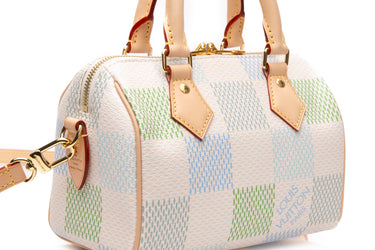 LOUIS VUITTON Speedy Bandoulière 20 Damierlicious Pistachio