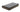 LOUIS VUITTON Black Calfskin Nanogram Embossed Zippy Wallet