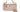 CHANEL Beige Lambskin Quilted Small Top Handle Vanity Case With Chain