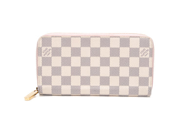 LOUIS VUITTON Damier Azur Zippy Wallet