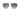 CHANEL Aviator Pale Gold Black Crystals Sunglasses