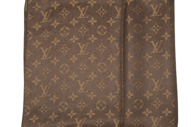 LOUIS VUITTON Brown Monogram Shine Shawl (New)