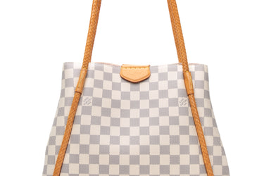 LOUIS VUITTON Damier Azur Rose Ballerine Propriano Shoulder Bag