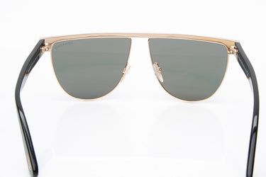 TOM FORD Stephanie 02 Shiny Gold Grey Sunglasses