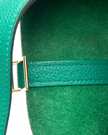 正規品 HERMES GREEN 100% Authentic Hermès Birkin 35 Bamboo Green Clemence Gold