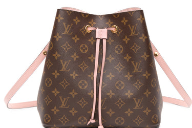 LOUIS VUITTON Monogram Neonoe MM Rose Poudre