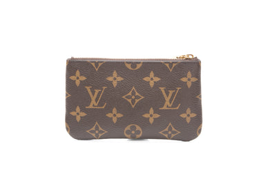 LOUIS VUITTON Monogram Key Pouch S