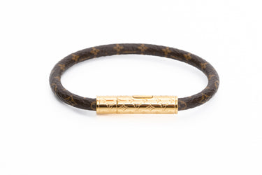 LOUIS VUITTON LV Confidential Bracelet Monogram Canvas