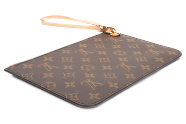 LOUIS VUITTON Monogram Red Wristlet