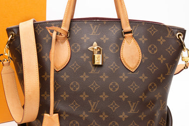 LOUIS VUITTON Monogram Canvas Flower Zipped Tote MM