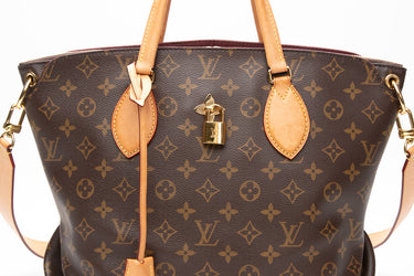 LOUIS VUITTON Monogram Canvas Flower Zipped Tote MM