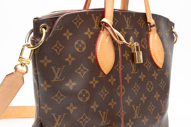 LOUIS VUITTON Monogram Canvas Flower Zipped Tote MM