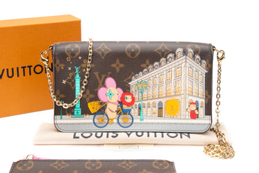 LOUIS VUITTON Felicie Pochette Monogram Vivienne Hollywood Crossbody
