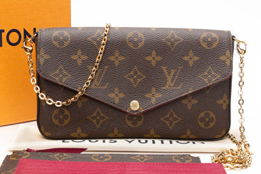 LOUIS VUITTON Felicie Pochette Monogram Crossbody