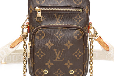 LOUIS VUITTON Monogram Utility Phone Crossbody Sleeve