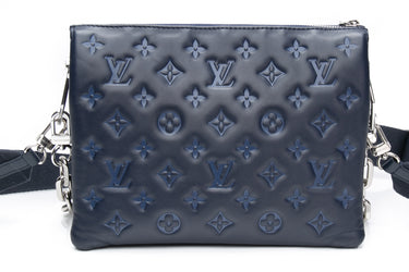 LOUIS VUITTON Navy Coussin PM Crossbody