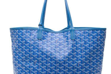 GOYARD Sky Blue Goyardine Saint Louis PM