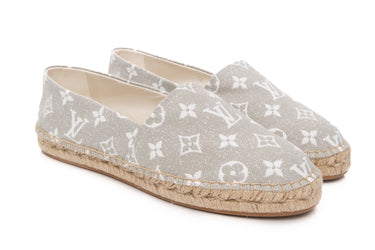 LOUIS VUITTON Monogram Denim Starboard Espadrille 40 (New)