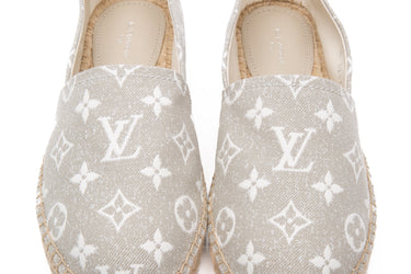 LOUIS VUITTON Monogram Denim Starboard Espadrille 40 (New)