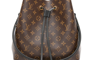 LOUIS VUITTON Monogram Black NéoNoé MM