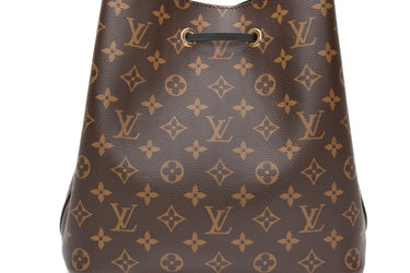 LOUIS VUITTON Monogram Black NéoNoé MM