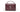 SAINT LAURENT Rouge Legion Croc Embossed Leather Mini Sunset Chain Wallet Crossbody Bag