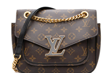 LOUIS VUITTON Passy Monogram Shoulder Crossbody Bag