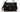 SAINT LAURENT Black Lambskin Quilted Gaby Large Vanity Case Crossbody Bag
