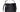 GUCCI Black GG Emblem Small Bucket Bag