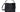 GUCCI Black GG Emblem Small Bucket Bag