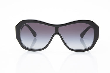 CHANEL Acetate Crystal CC Shield Sunglasses