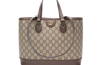 GUCCI Ophidia Supreme Canvas Small Tote Bag