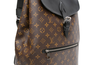 LOUIS VUITTON Monogram Macassar Palk Backpack