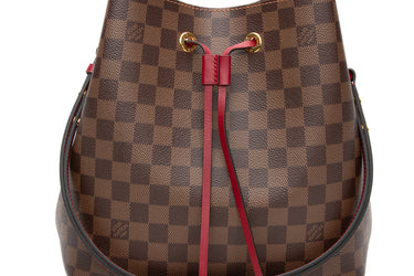 LOUIS VUITTON Damier Ebene Cherry Berry NéoNoé MM