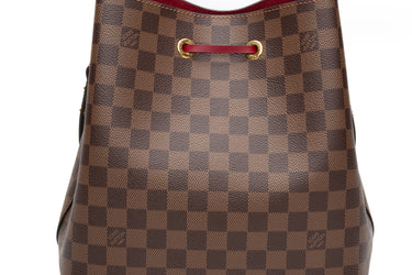 LOUIS VUITTON Damier Ebene Cherry Berry NéoNoé MM