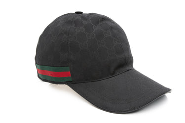 GUCCI GG Canvas Baseball Hat with Web