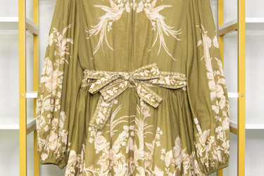ZIMMERMANN Anneke Floral Wrap Mini Dress Size 4