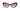 CHANEL Cat Eye Brown Sunglasses With Pearl CC Logo Detail