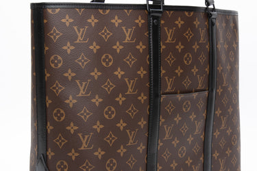 LOUIS VUITTON Monogram Macassar Weekend Tote Bag GM With Removable Pouch (New)