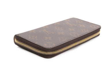 LOUIS VUITTON Monogram Canvas Rose Ballerine Clemence Wallet