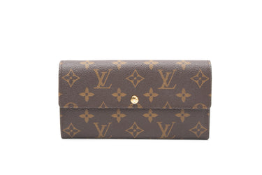 LOUIS VUITTON Monogram Portefeiulle Sarah Long Bi-fold Wallet
