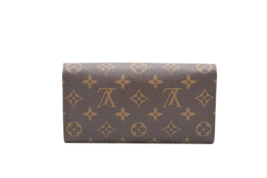 LOUIS VUITTON Monogram Portefeiulle Sarah Long Bi-fold Wallet