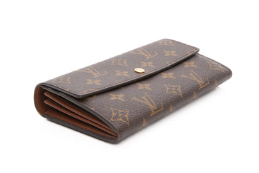 LOUIS VUITTON Monogram Portefeiulle Sarah Long Bi-fold Wallet