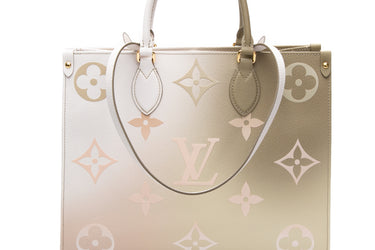 LOUIS VUITTON Sunset Kaki OnTheGo MM