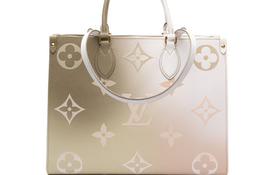 LOUIS VUITTON Sunset Kaki OnTheGo MM