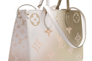 LOUIS VUITTON Sunset Kaki OnTheGo MM