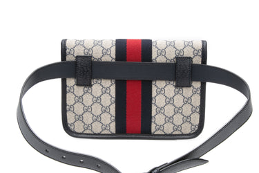 GUCCI Ophidia GG supreme Canvas Belt Bag 90/36