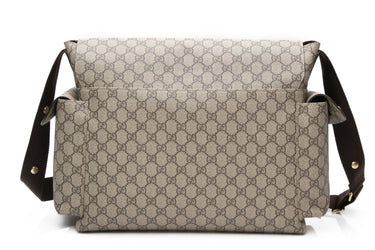 GUCCI GG Supreme Plus Coated Canvas Diaper Bag