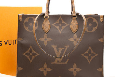 LOUIS VUITTON Reverse Monogram Giant Onthego GM